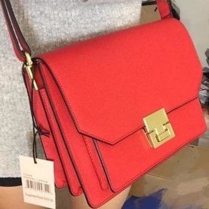 Ivanka Trump Hopewell Leather Shoulder Bag